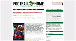 Desktop Screenshot of footballiscominghome.info