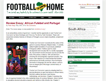 Tablet Screenshot of footballiscominghome.info